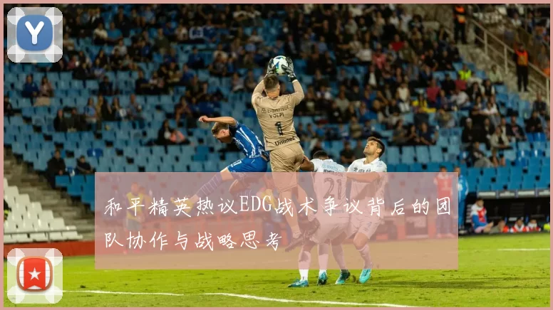 和平精英热议EDG战术争议背后的团队协作与战略思考